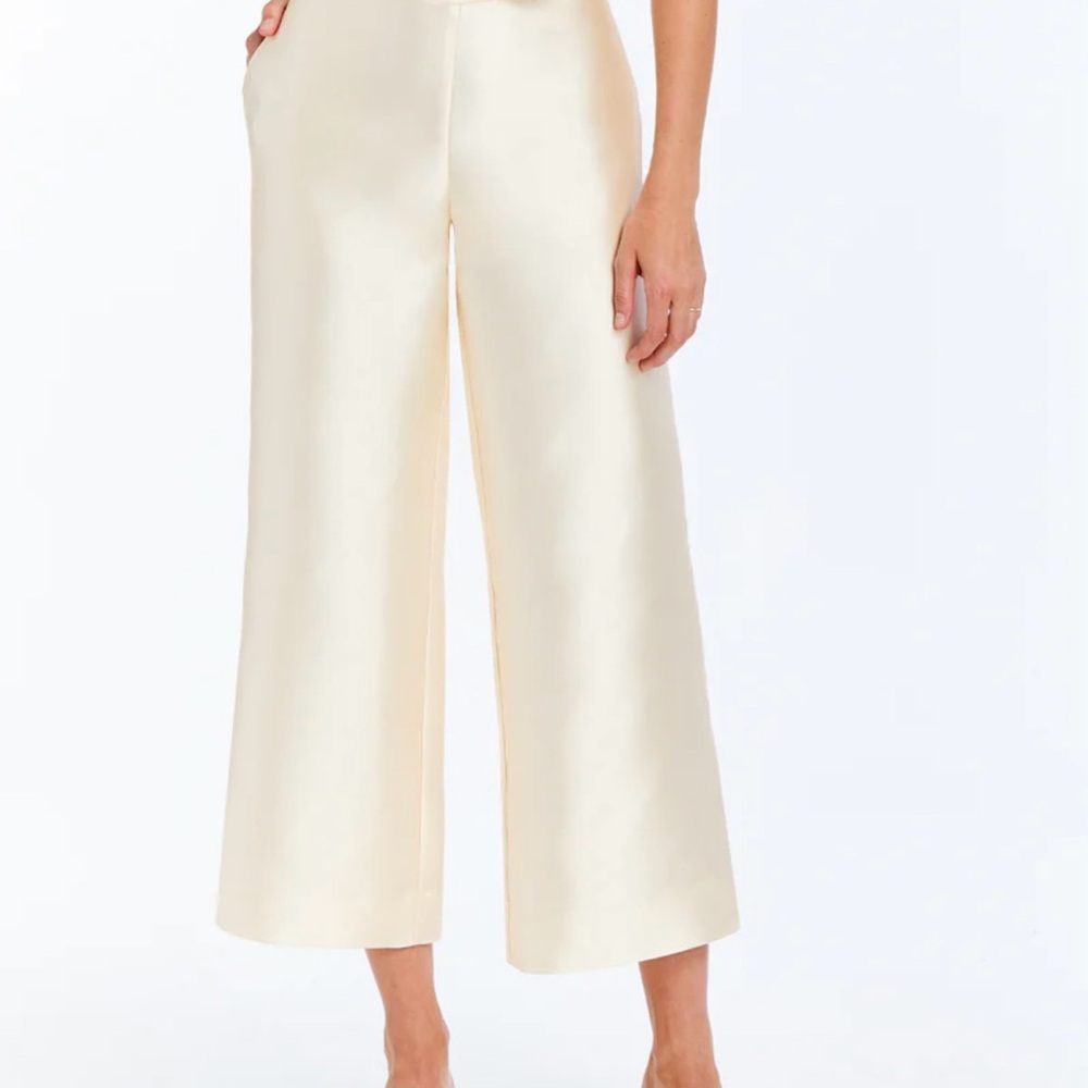Blake Crop Pant - Ivory